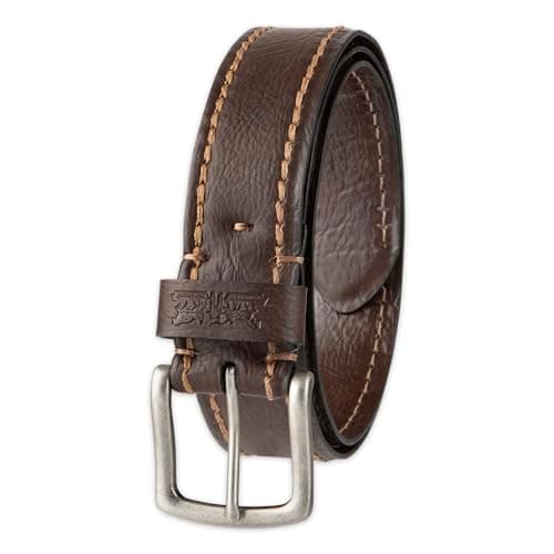 Levi's Men's 1.5 in. Belt With Comfort Stretch Technology, tan, Large