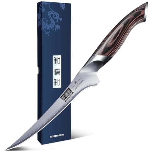 HOSHANHO Fillet Knife 7 Inch, Super Sharp Japanese Fish Boning Knife