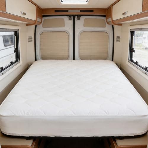 Kingnex 60x75 RV Short Queen Mattress Topper