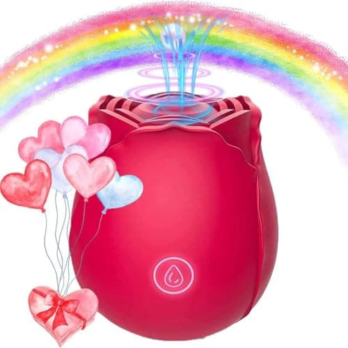 Rose Toy Rose Sex Toys Clit Sucker Sex Adult Toys Vibrator Dildo for Women Clitioral Sucker Vibrates Automatic Electric Machine Games Adult Toys for Couples ST-02