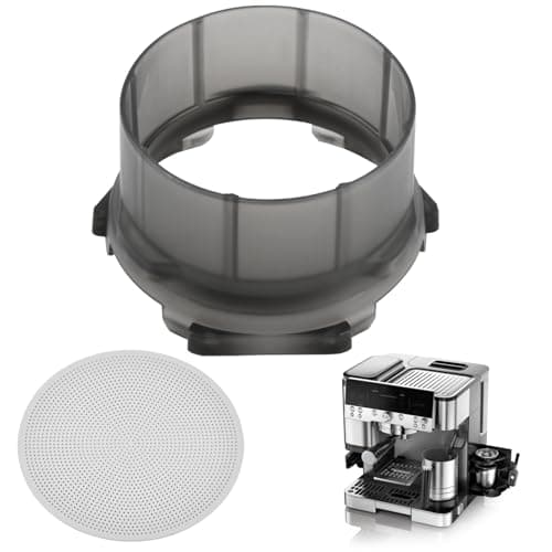 Portafilter Funnel for Nin-ja Espresso Machine ES601, No-Mess Espresso Funnel Coffee Dosing Ring Compatible with Nin-ja Luxe Café Premier Series