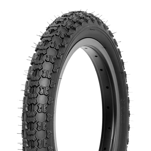 MOHEGIA Bike Tire 12-1/2-Inch x 2-1/4 Inch,12.5x2.125 inch Kids Bicycle Folding Replacement Tire-Compatible with RoyalBaby, Joystar, Dynacraft and Huffy Bike
