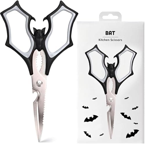 Halloween Kitchen Scissors Gothic Decor: Halloween Decorations Gothic Kitchen Bat Scissors Spooky Tool Cute Design Halloween Decor Gifts