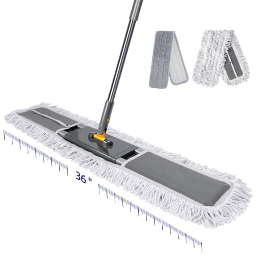 Masthome 36" Commercial Dust Mop with Aluminum Frame