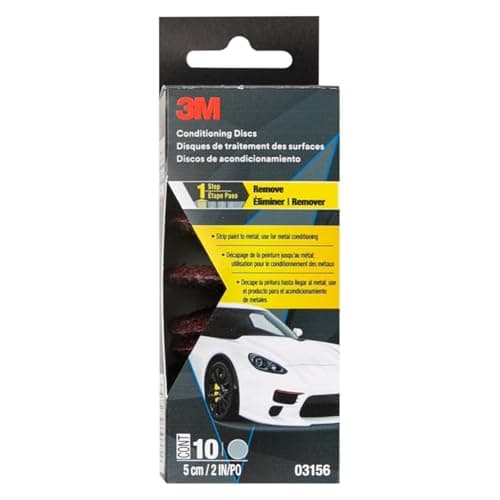 3M Conditioning Discs, 03156, 2 in, medium grit, 10 discs per pack