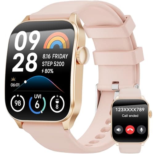 Haulvean Curve Smart Watch for Men Women, 1.91" Smartwatches with 120+ Sport Modes, Fitness Tracker with Bluetooth Call, Heart Rate, Waterproof Activity Tracker Smartwatch for iOS Android Phones