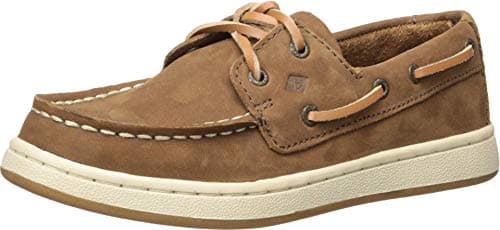 Sperry Top-Sider Boy's Sperry Cup II Boat Shoe, brown, 050 Medium US Big Kid