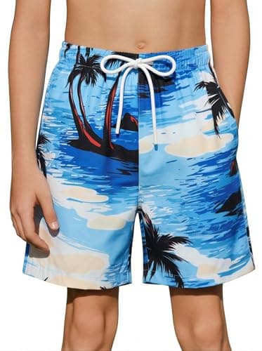 Arshiner Boys Swim Trunks Quick Dry Bathing Suit Swimsuit Kids Swimwear