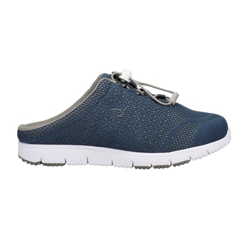 Propét Women's TravelWalker Evo Slide Casual Sneaker, Cape Cod Blue 5.5 Medium US