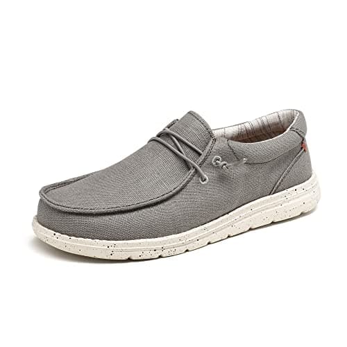Bruno Marc Women’s Slip-on Loafers Casual Shoes,Size 5.5,Grey,SBLS225W