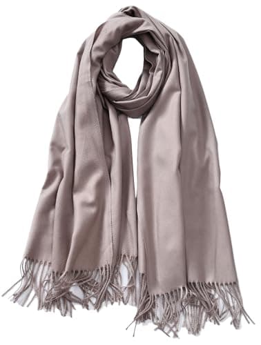 Cindy & Wendy Women's Pashmina Shawl Wrap for Evening Dress Bridesmaid Wedding Bridal Winter Warm Large Soft scarf (Camel)