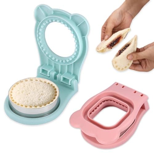 Uncrustable Sandwich Maker cutter with Seal Edge for Breakfast Lunchbox