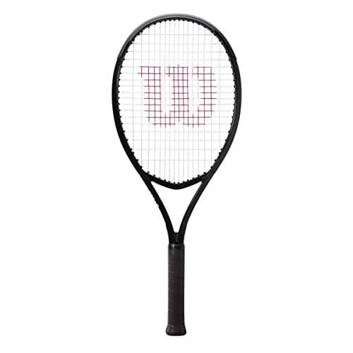 WILSON XP 1 Adult Recreational Tennis Racket - Grip Size 4-4 1/2", Black