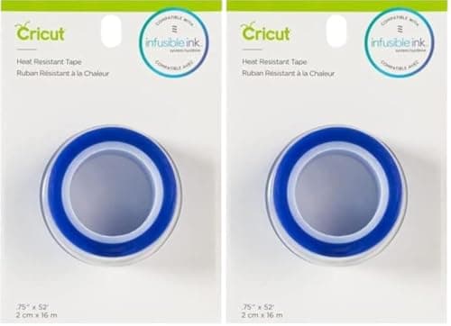 Cricut Heat Resistant Tape, .75" x 52' | Pack of 2