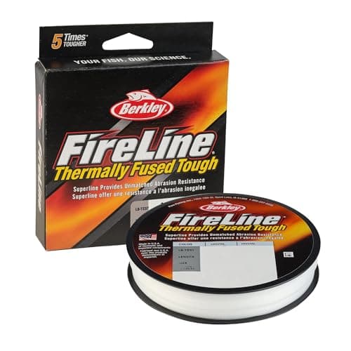 Berkley FireLine® Superline, Crystal, 30lb | 13.6kg, 300yd | 274m Fishing Line, Suitable for Freshwater Environments