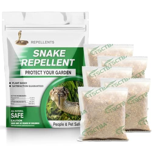 XLCKODY Snake Repellent for Yard, Snake Away, Keep Backyard Snake Away, 5P