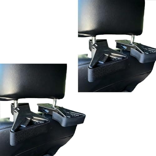 2026 Ultimate Universal Seat Back Gun Rack | Adjustable Vehicle Rifle,Seat Back Easy to Install Vertical Guns Holder Sling Organizer,Auto Front Headrest Mount for Trucks, Cars & SUVs(2PCS)