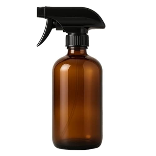 Onisavings Glass Spray Bottles-use To Store For Essential Oils, Perfumes, Face Mist, Fragrances, Water Size, Amber Glass Spray (16oz Pack of 1)