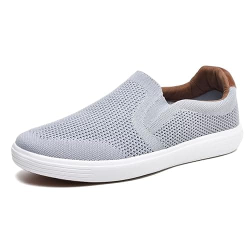 TIOSEBON Men's Slip On Walking Shoes Comfortable Casual Breathable Loafer