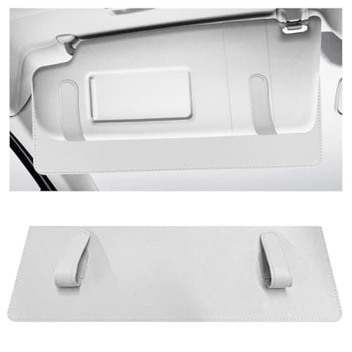 Rdxcv Sun Visor Extender for Car, Anti-Glare Sunvisor Extension Sunshade Attachment for Extra Safety, Clip-On Sun Blocker Visor Extender for Most Vehicles, Car Accessories (Gray)