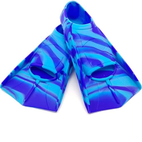 Comfortable Flexible Silicone Training Fins for Snorkeling & Swimming