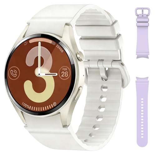 Smart Watches for Women/Men (Make/Answer Calls), Fitness Smart Watch with Heart Rate/SpO2/Sleep Monitor, Pedometer Tracker, 120+ Sport Modes Fitness Tracker Watch, Smartwatch for Android and iPhone