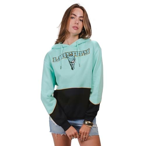 Ultra Game WNBA Official Womens Super Soft Stellar Hoodie Sweatshirt, New York Liberty, Team Color, XX-Large