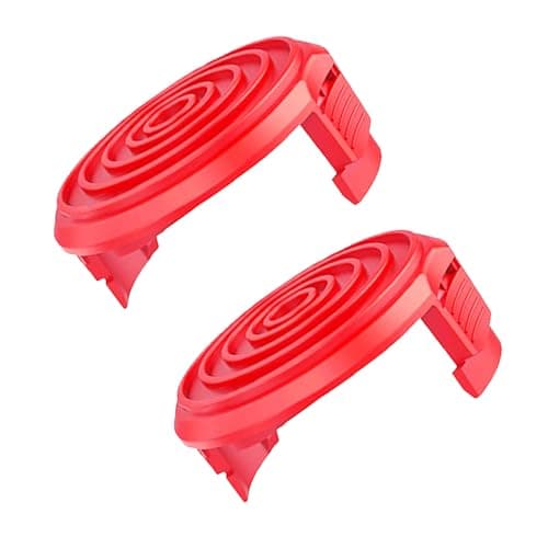 Kudoosen HT18-401-004-01 Replacement Spool Cap Covers Compatible with Hyper Tough GGT500WU, HT18-401-002-01,HT10-401-002-01 String Trimmer,Replacement Hyper Tough Weed Eater Cap Part -2Pack