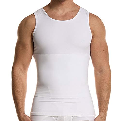 GSKS Mens Body Shaper Compression Tank Top Slimming Shapewear Undershirt