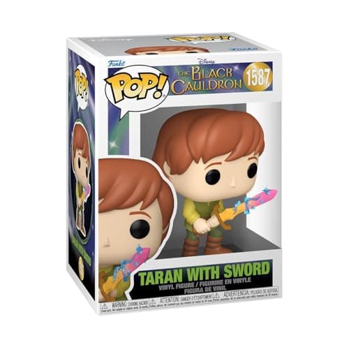 Funko Pop Disney: The Black Cauldron - Taran with Sword - Collectable Vinyl Figure - Gift Idea - Official Merchandise - Toys for Kids & Adults - Cartoon/Animation Fans
