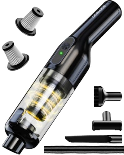 Car Vacuum Cleaner for Car Home Pet, Handheld Vacuum Cordless High Power
