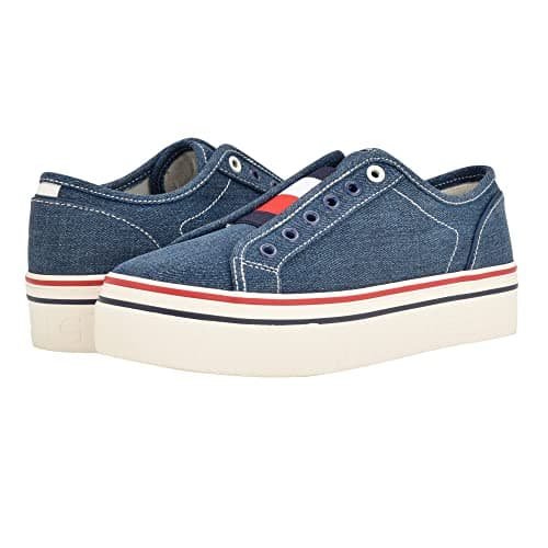 Tommy Hilfiger Women's Balie2 Sneaker, Medium Blue, 5