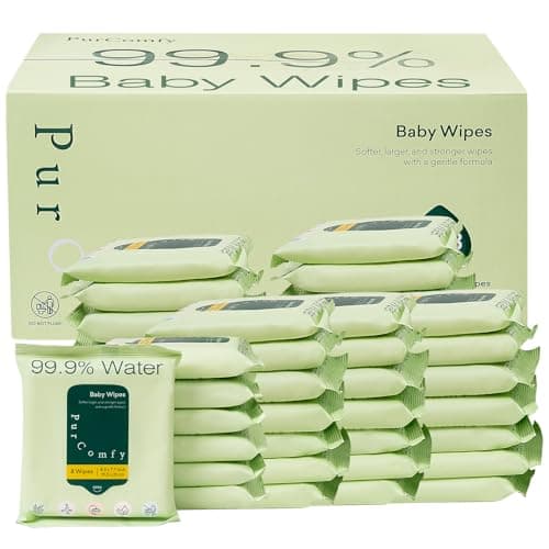 PurComfy Travel Baby Wipes, 42 Travel Pack