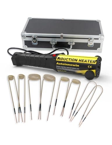 Autoinnowin Mini Induction Heater Kit - Handheld for Removing Rusted Bolts