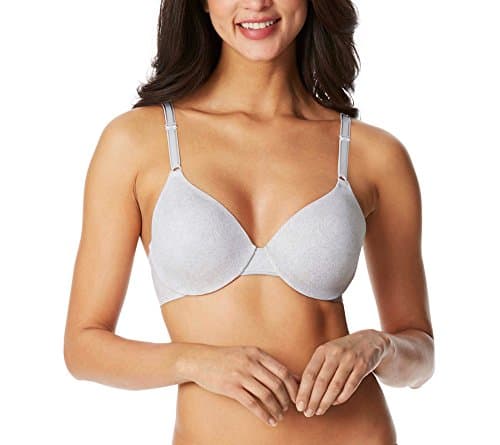 Warner's Women's This Is Not A Bra Tailored Underwire Contour Bra, Platinum Floral, 36B
