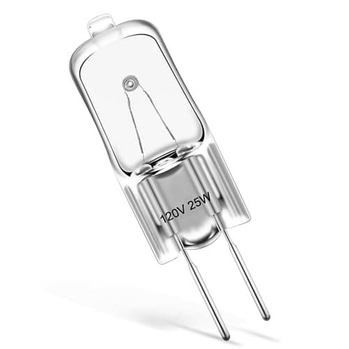 WP74009925 Oven Light Bulb - 120V 25W G6.35 Halogen for Whirlpool | Fits AP6011161, 74004458, 74009925, 1072727, 899138-001, PS11744355