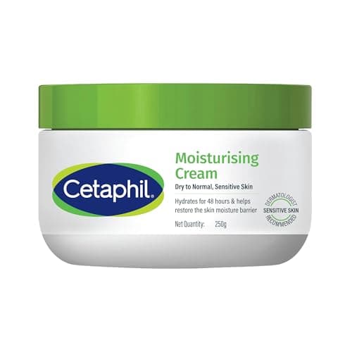 Cetaphil Moisturizing Cream, Face & Body, Sensitive Dry Skin, 8.8 oz (Pack of 12)
