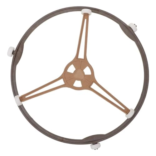 DIYEAH 1Set Microwave Turntable Ring Replacement Holder Microwave Oven Turntable Stand Compatible with Various Durable Glass Plate Support for Efficient Food Heating