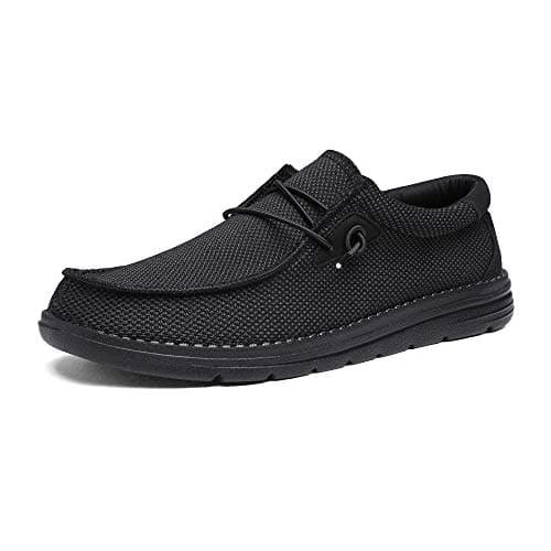 Bruno Marc Men's Casual Slip-on Loafers Stretch Shoes,Size 8,Black,BLS211