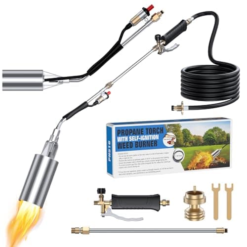 CHAOBING Propane Weed Torch, Weed Burner with Flame Control, Up to 4000°F