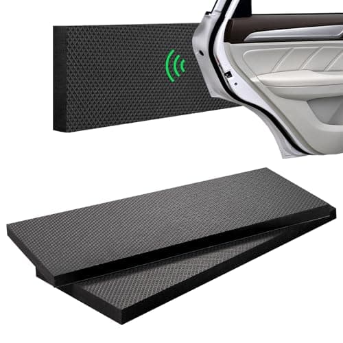Spurtar Garage Wall Protector for Car Door, 2 Pack EVA Foam Car Door Bumper Guard, Self Adhesive Garage Wall Guard Padding for Parking Protection, 14.5 x 5.5 x 0.6 in