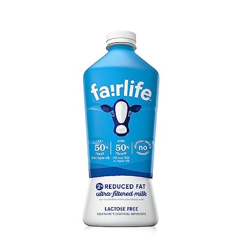 fairlife 2% Reduced Fat Ultra-Filtered Milk, Lactose Free, 52 fl oz