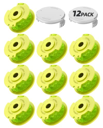 0.080" Weed Wacker String Replacement Compatible with Ryobi ONE+, AC80RL3