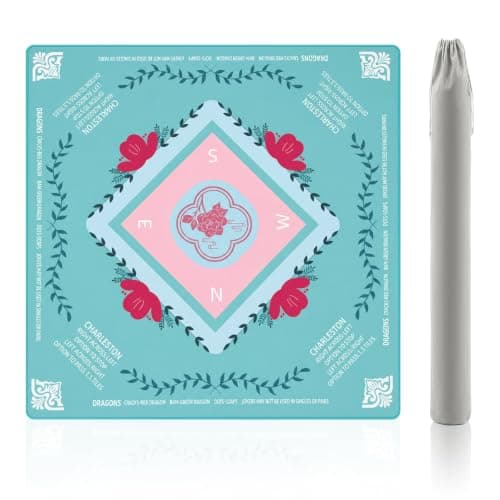 YOMEYOT Mahjong Mat for Table 31.5 "x 31.5" American Mahjong Mat
