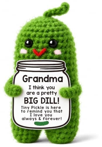 Great Grandma Birthday Gifts Gigi Nana Gift Ideas Handmade Crochet Pickle
