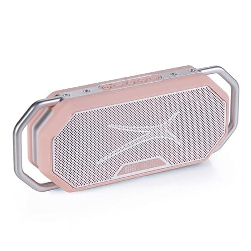 Altec Lansing HydraWAVE Portable Bluetooth Speaker, 12h Playtime, USB-C Quick Charge, True Wireless Pairing, IP67 Waterproof Bluetooth Speaker, Voice Assistant Compatible