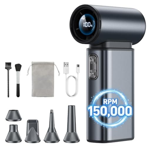Compressed Air Duster Electric 150000RPM Super Power Mini Air Blower