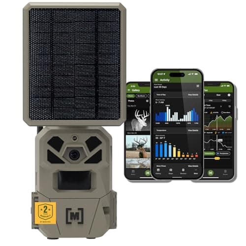 Moultrie Edge Solar Cellular Trail Camera - Integrated Solar, 40MP