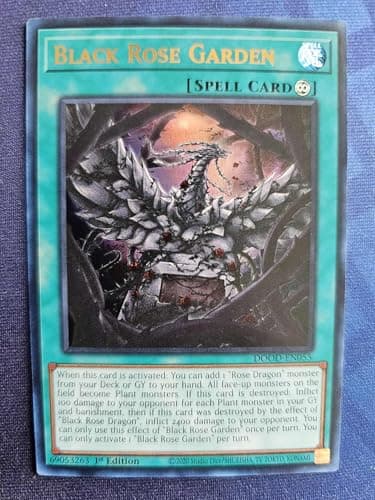 Black Rose Garden - DOOD-EN055 - Ultra Rare - 1st Edition