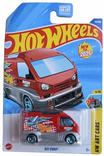 Hot Wheels Kei Swap, HW Art Cars 1/10 [red] 11/250
